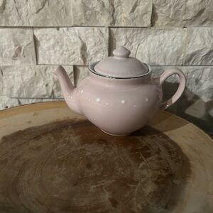 Pottery Barn Kids Pink Ceramic Teapot